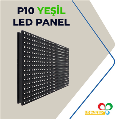 P10 Yeşil Led Panel