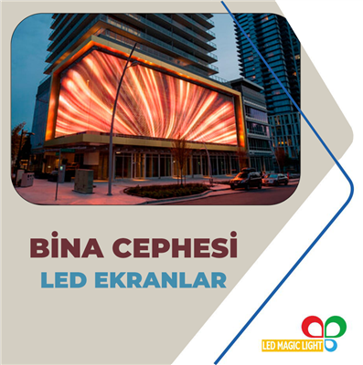 Bina Cephesi Led Ekranlar