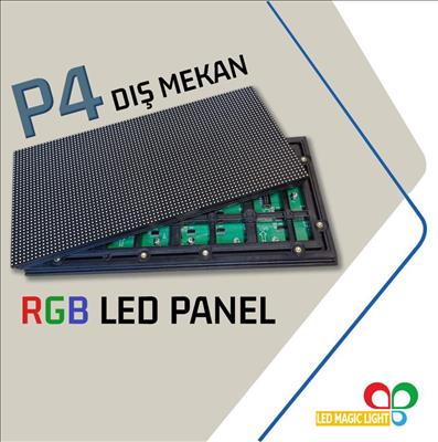 P4 Dış Mekan Rgb Led Panel