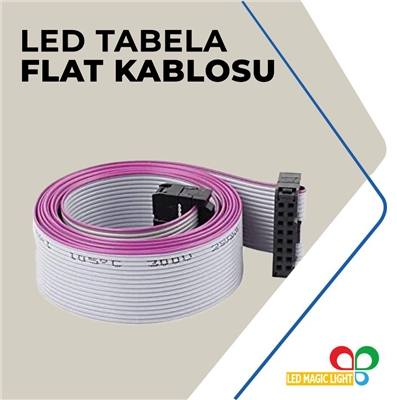 Led Tabela Flat Kablosu