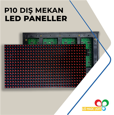 P10 Dış Mekan Led Paneller