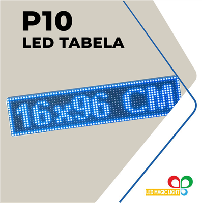 P10 Led Tabela