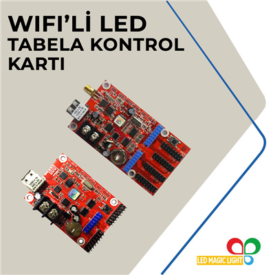 Wifi'li Led Tabela Kontrol Kartı