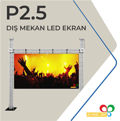 P2.5 Dış Mekan Led Ekran