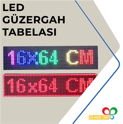 Led Güzergah Tabelası